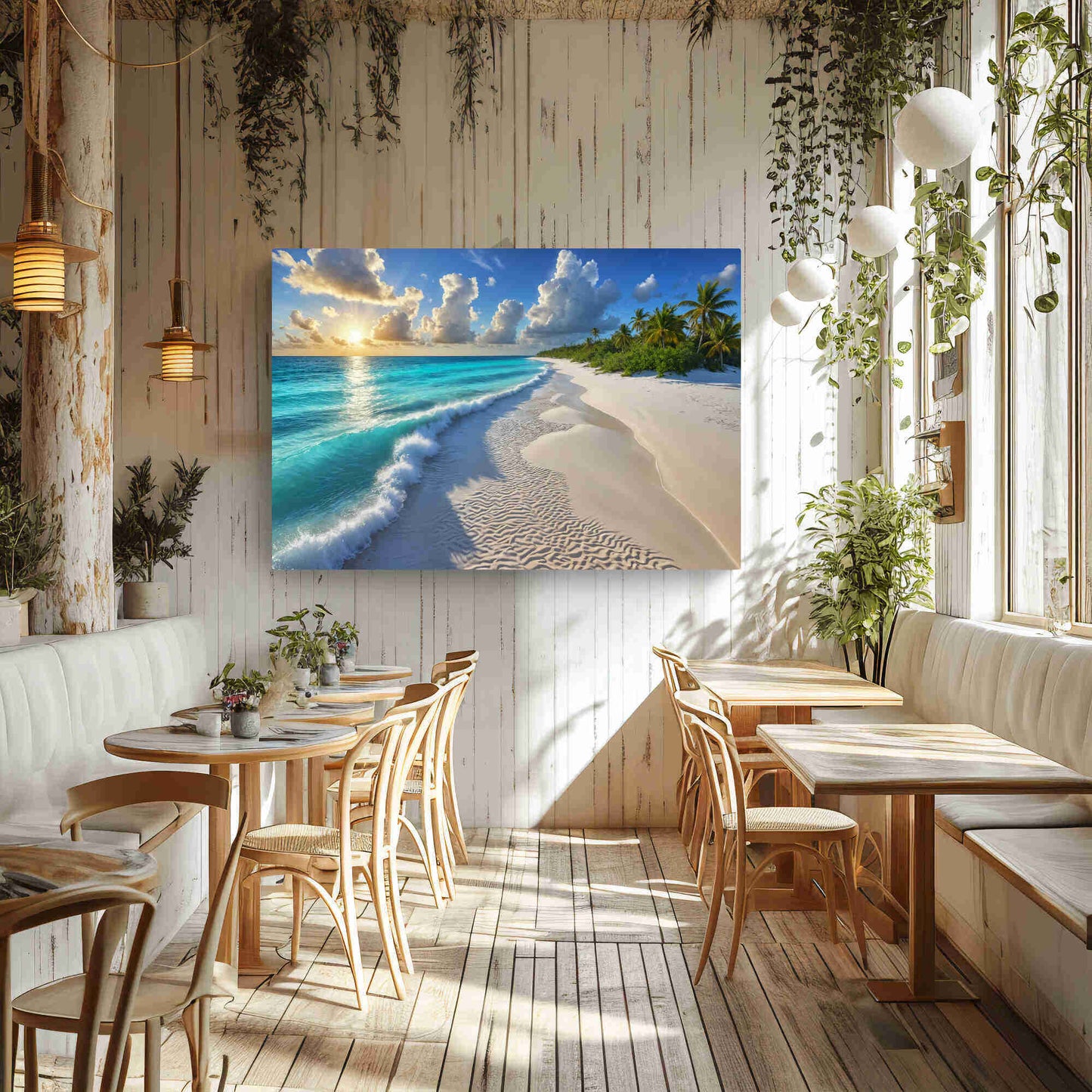 Reverie | Coastal Daydream – Bahamas Collection Canvas Print Wall Art