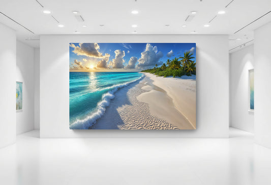 Arte Di Caponi – Azzurra Collection – “Reverie” – Limited Edition Canvas Print