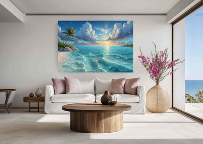 Arte Di Caponi – Azzurra Collection – “Currents” – Limited Edition Canvas Print