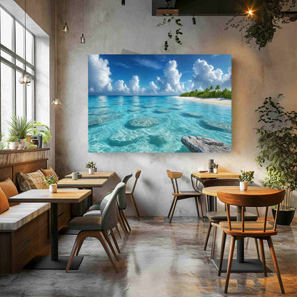 Arte Di Caponi – Azzurra Collection – “Light” – Limited Edition Canvas Print