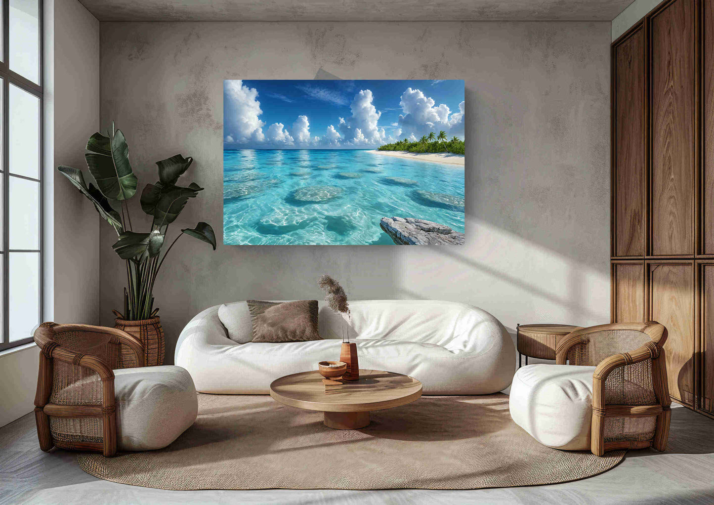 Arte Di Caponi – Azzurra Collection – “Light” – Limited Edition Canvas Print