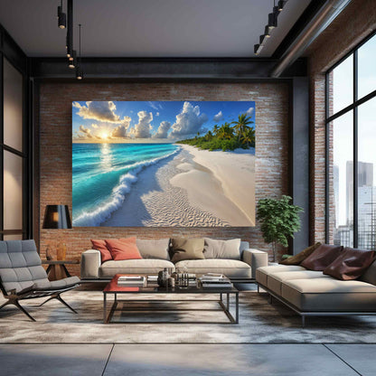 Arte Di Caponi – Azzurra Collection – “Reverie” – Limited Edition Canvas Print