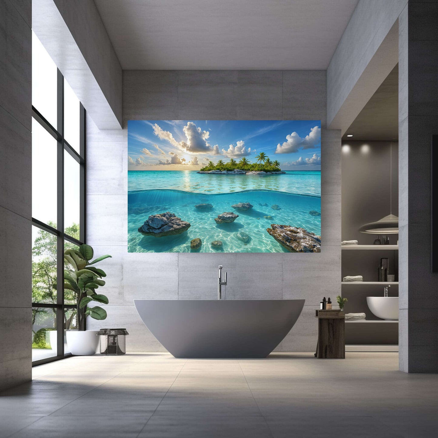 Arte Di Caponi – Azzurra Collection – “Siesta” – Limited Edition Canvas Print