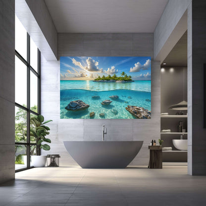 Arte Di Caponi – Azzurra Collection – “Siesta” – Limited Edition Canvas Print