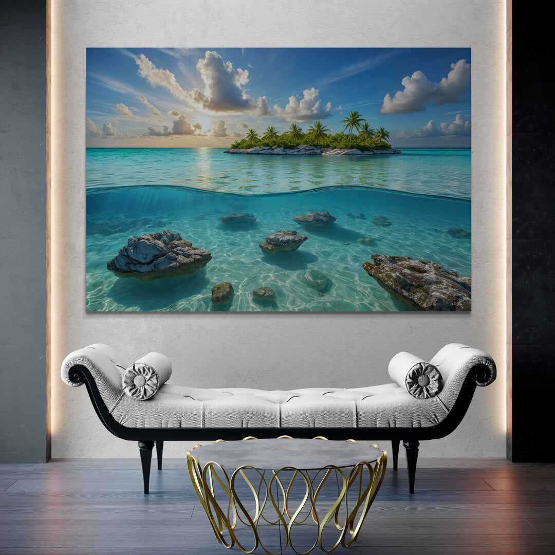 Arte Di Caponi – Azzurra Collection – “Siesta” – Limited Edition Canvas Print