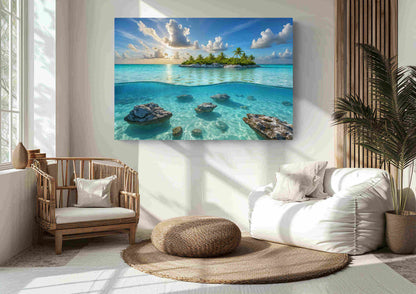 Arte Di Caponi – Azzurra Collection – “Siesta” – Limited Edition Canvas Print