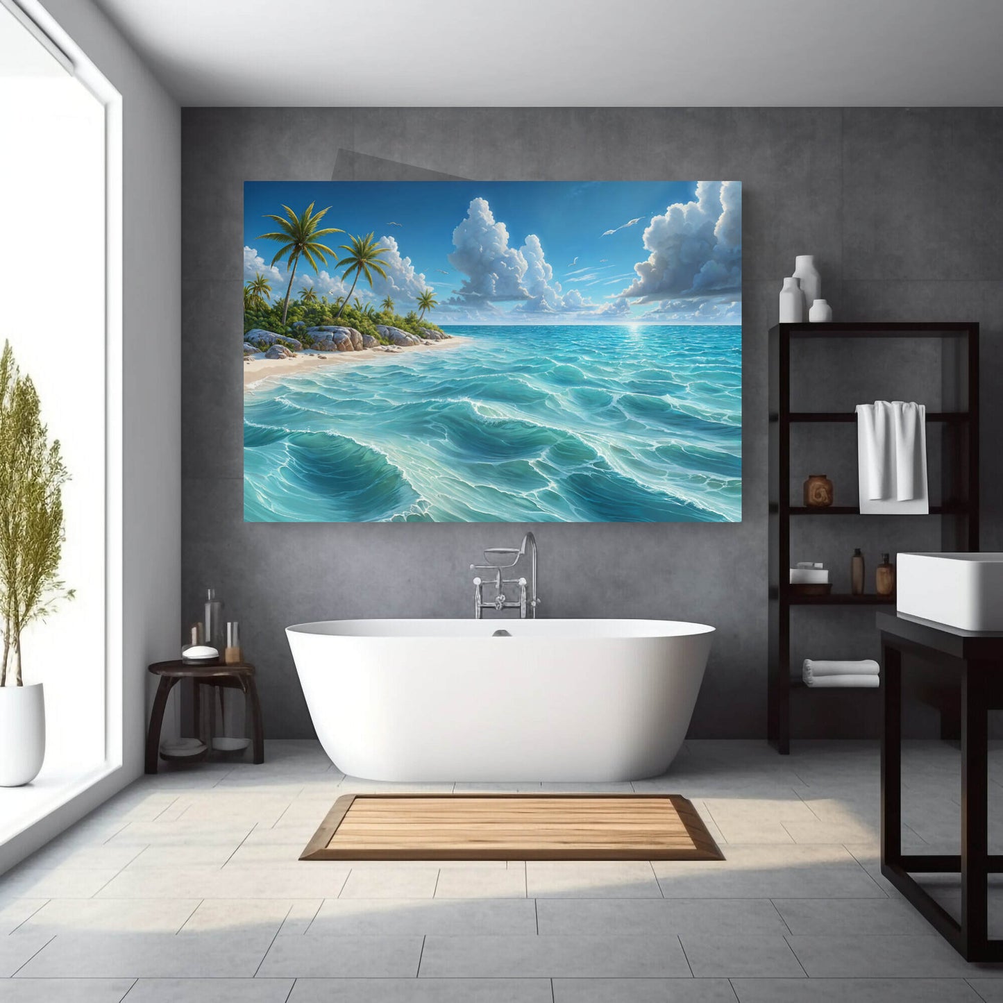 Arte Di Caponi – Azzurra Collection – “Symphony” – Limited Edition Canvas Print