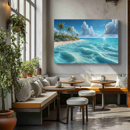 Arte Di Caponi – Azzurra Collection – “Symphony” – Limited Edition Canvas Print