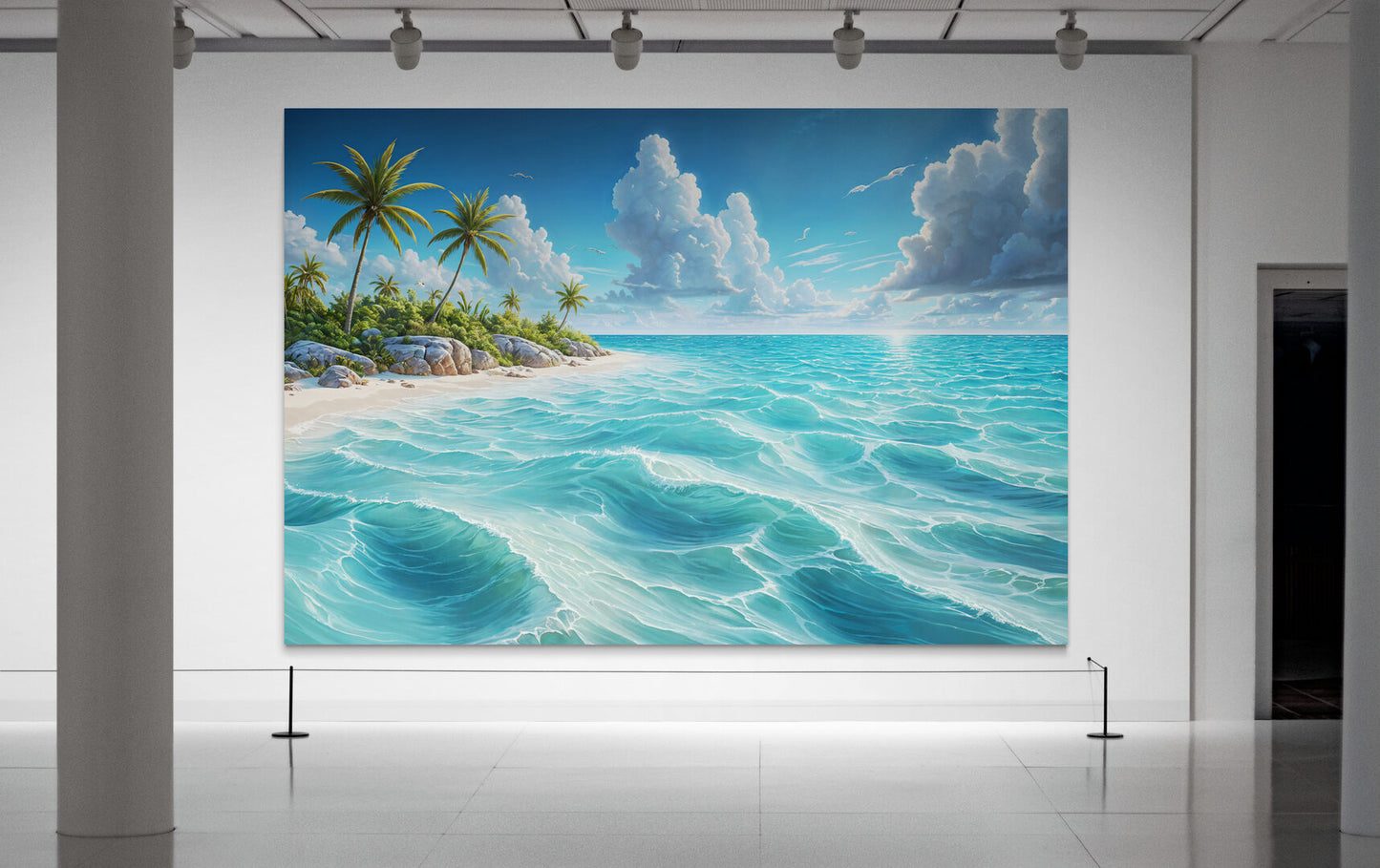 Arte Di Caponi – Azzurra Collection – “Symphony” – Limited Edition Canvas Print