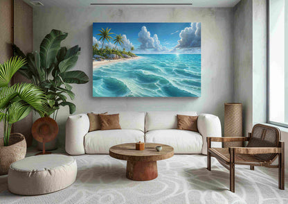 Arte Di Caponi – Azzurra Collection – “Symphony” – Limited Edition Canvas Print